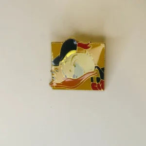 Disney Angry Donald on Yellow Square Pin