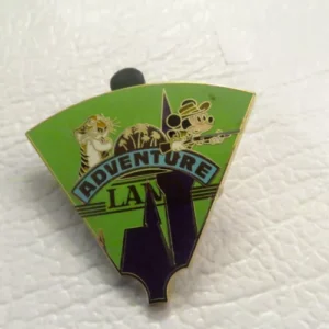 Disney Adventure Land Sher Khan Mickey Mouse Map Puzzle Pin