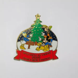 Disney Osborne Spectacle of Lights Blinking Christmas Tree Pin