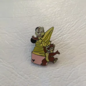 Disney Chip Dale Ice Cream Dole White Pineapple Hidden Mickey  Pin