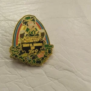 Disney Mickey St. Patricks Day Rainbow  Pin