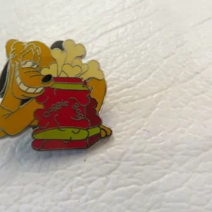 Disney Pluto Dog Bones Hidden Mickey Pin