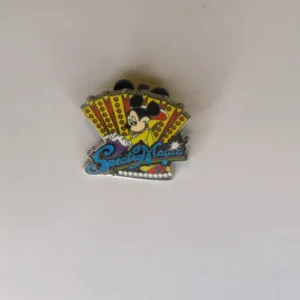 Disney   SpectroMagic  Mickey Icon  Cape Lanyard  #3 Pin