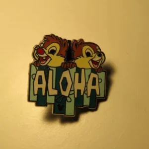 Disney WDW - Hidden Mickey Series III - Aloha - Chip and Dale Pin