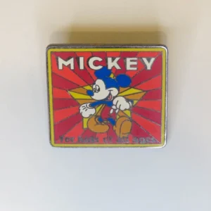 Disney DL - Mickey Red Square - Mystery Pin