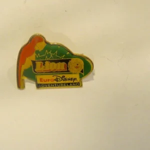 Disney Euro Disney Lion Adventureland Parrot Sponsor Pin