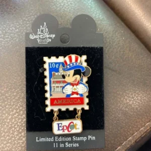 Disney LE Epcot Mickey America Pin