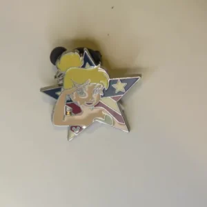 Disney DLR - 2009 Hidden Mickey Series - Patriotic Star Salute (Tinker Bell) Pin