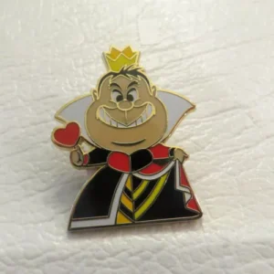 Disney Queen of Hearts Alice in Wonderland Pink a La Mode Color Pin