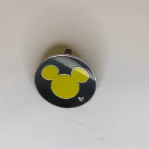Disney WDW Hidden Mickey Mickey Icon Yellow Pin