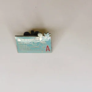 Disney   Mickey  ATicket Main Street  Global Lanyard  Pin