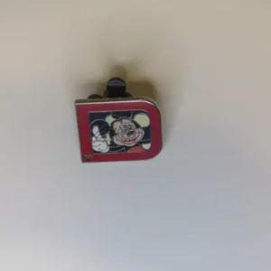 Disney Hidden Mickey Completer Pin - Classic 'D' Mickey Red 'D' (PWP) Pin