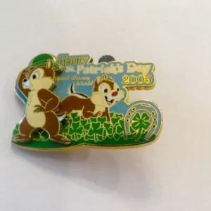 Disney Chip and Dale St. Patricks Day 2005  Pin