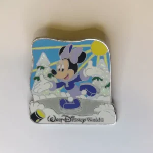 Disney WDW - Spotlight Winter Sports Collection (Minnie Ice Skating) Pin