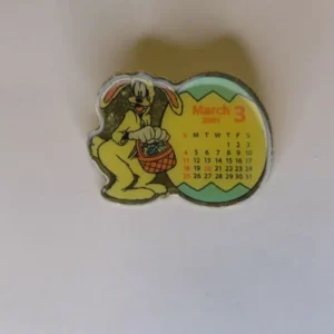 Disney TDR - goofy - march - calendar 2001 - TDL Pin