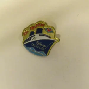 Disney All Aboard DCL Cruise Line Promo Pin