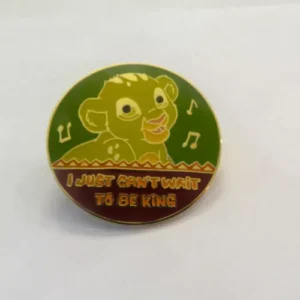 Disney Simba I cant Wait To Be King  Pin