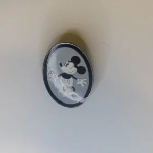 Disney Disneyana - Mickey - Black and White Portrait Pin