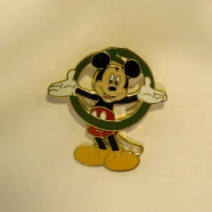 Disney Year 2000 Mickey Number Green 0 Pin
