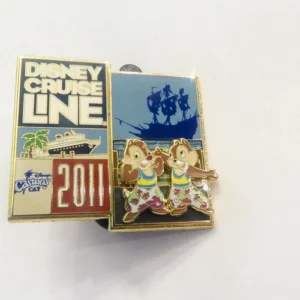 Disney DCL Cruise Line 2011 Chip and Dale Pin