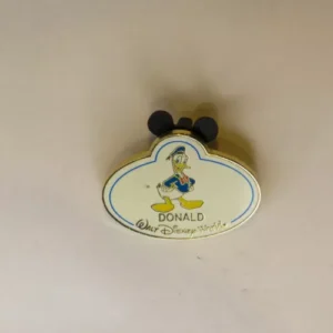 Disney   Walt Disney World® Nametags  Mystery Tin Collection Donald  Only Pin