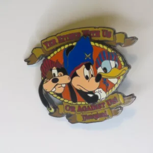 Disney DL yer either with us or against us pirates fab 3 Pin