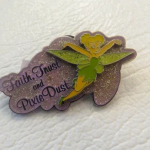 Disney Tinker Bell Faith Trust and Pixie Dust Pin