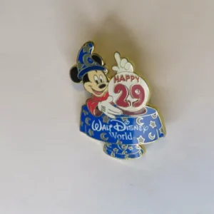 Disney WDW - sorcerer mickey - happy 29 - crystal ball Pin