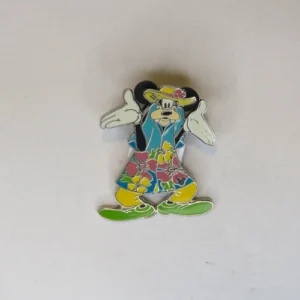 Disney  Cast Lanyard    Aloha Shirts Goofy Pin