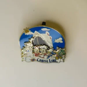 Disney DCL  Fab  in Front of Disney Ship Pin