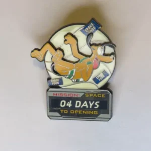 Disney WDW - Pluto - 04 days to opening - mission space countdown Pin