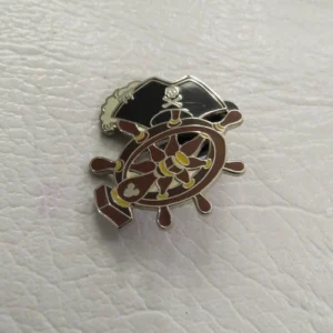 Disney Pirate Ship Wheel Hidden Mickey Pin