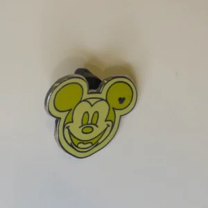 Disney WDW Hidden Mickey III Colorful Mickeys Yellow Pin