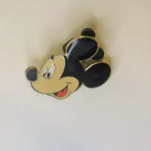 Disney WDW Happy Mickey Head Cast Lanyard Pin