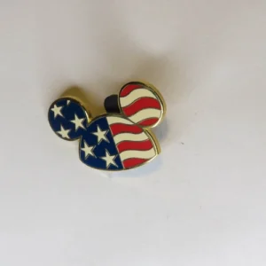 Disney    Mickey Ears Patriotic Hat Cast Pin