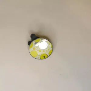 Disney WDW  2010 Hidden Mickey   Brights Watches  Silver and Yellow Pin