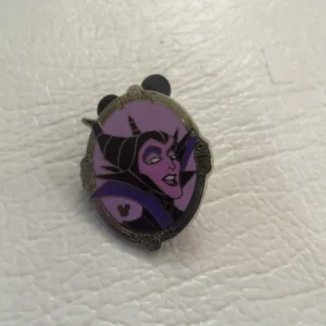 Disney Maleficent Evil Frame Hidden Mickey Pin
