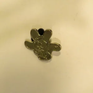 Disney   2013 Hidden Mickey   White Glove Silhouette  Practical Pig CHASER Pin