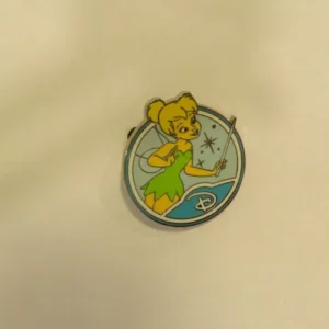 Disney Mystery Circle Icon 'D' Tinker Bell Only Pin