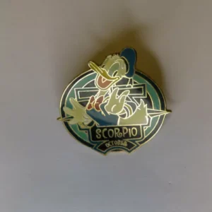 Disney WDW - Donald Duck - Scorpio - zodiac POM series - October 2001 Pin