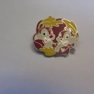 Disney Hidden Mickey Chip and Dale Seasons Fall Pin