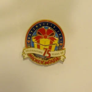 Disney Present for Mickey Mouse 75 Years Cast Pin
