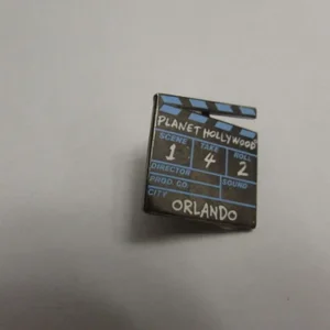 Planet Hollywood Orlando Clap Board Film Pin