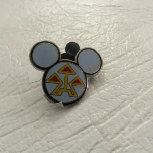 Disney Hidden Mickey Head with Arrows Pin