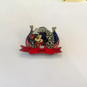 Disney Epcot Mickey Mouse 4th of July  Pin