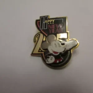 Disney WDW Cast Member Exclusive - Happy New Year 2005 (Mickey Mouse) 3D Pin