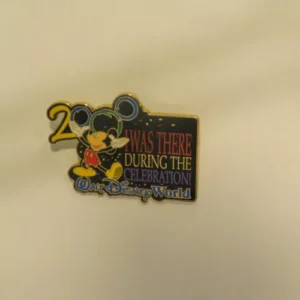 Disney 2000 I was There Mickey Mouse Pin