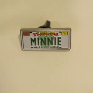 Disney Minnie Florida License Plate Hidden Mickey Pin