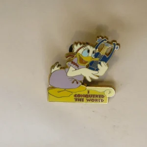 Disney Daisy I Conquered The World Pin