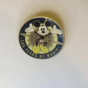 Disney WDW - Mickey Mouse - 100 Years of Magic Compass Pin